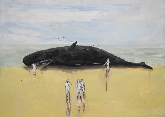 Zealand (after Durer), 2018, oil on canvas, 152 x 200cm_pr
